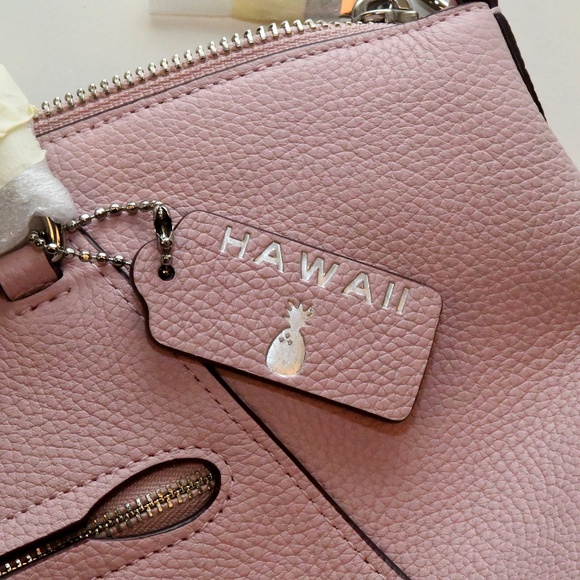 Coach Prairie Satchel 58874 Pink Rare with Hawaii tag New with Tags - Picture 7 of 9